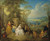 Digital Print - Fte galante in a Coastal Landscape by Jean-Baptiste Pater
