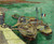 Digital Print - Quay with men unloading sand barges by Vincent van Gogh