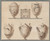 Digital Print - Study of Five Vases or Urns by Felice Giani