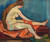 Digital Print - Nu assis de profil by Suzanne Valadon Digital Print - Nu assis de profil by Suzanne Valadon