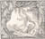 Digital Print - Mountainous Landscape with Ruins of a Castle and Three Men in a Cave, Seen through a Stone Gate by Johann Caspar Huber