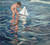 Digital Print - The Little Sailing Boat by Joaqun Sorolla