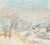 Digital Print - Winter Landscape by Ladislav Mednynszky