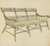 Digital Print - Sheraton Painted Three-Back Settee by American 20th Century