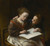 Digital Print - The Drawing Lesson by Domenico Guidobono