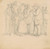 Digital Print - Study for 'The House that Jeff Built' by David Claypoole Johnston