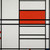 Digital Print - Composition of Red and White; Nom 1,Composition No. 4 with red and blue by Piet Mondrian