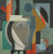 Digital Print - Composition with a Head by Ragnhild Kaarb