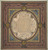 Digital Print - Design for the decoration of a ceiling with a trompe l'oeil painting of a coffered dome by Jules-Edmond-Charles Lachaise