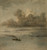 Digital Print - Paisaje con barcos by Prilidiano Pueyrredn