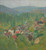 Digital Print - Vue des toits de Labastide-du-Vert en t by Henri Martin