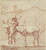 Digital Print - Two donkeys and their driver by Paulus Constantijn la Fargue