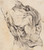 Digital Print - Anatomical Study (corch). Torso of a flayed man seen from the back half turned to the right by Willem Panneels