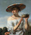 Digital Print - Girl in a Large Hat by Caesar Van Everdingen