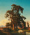 Digital Print - A majestic tree in the evening light by Oswald Achenbach