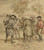 Digital Print - Horse-Trading at a Country Fair by Arthur Rackham
