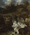 Digital Print - Landscape with a waterfall by Allaert van Everdingen