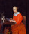Digital Print - A Lady Drawing by Eglon van der Neer Digital Print - A Lady Drawing by Eglon van der Neer