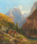 Digital Print - Blick Auf Den Goldeck Kees by Anton Hansch
