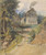 Digital Print - Motif from Karlsbrunn by Friedrich Carl von Scheidlin