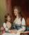 Digital Print - Portrait of Mrs. Samuel Dick And Her Daughter by Gilbert Stuart