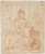 Digital Print - Den hellige familie med Johannes Dberen som barn og et lam by Giuseppe Diamantini
