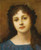 Digital Print - Girl with Vine Leaves in her Hair by Gabriel von Max