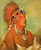 Digital Print - Jee-H-O-H-Shah, Cannot Be Thrown Down, a Warrior by George Catlin