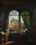 Digital Print - Intrieur d'artiste, avec vue sur la faade de l'glise de Saint-Eustache by Louise Adone Drlling