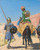 Digital Print - Mounted Warrior in Jaipur by Vasily Vereshchagin