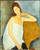 Digital Print - Jeanne Hbuterne by Amedeo Modigliani
