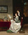 Digital Print - The Painting Lesson by Frans Moormans