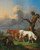 Digital Print - Cows Grazing in an Open Landscape by Johann Baptist Dallinger von Dalling