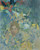 Digital Print - Visage De Femme Sur Fond De Vegetation Luxuriante Et D'oiseaux Fantastiques by Georges de Feure