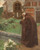 Digital Print - Monk at the monastery garden by Alexander Bertrand