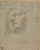 Digital Print - Head of a Dominican Nun; Study for the Ecstasy of Saint Dominic by Domenico Maria Canuti
