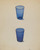 Digital Print - Whiskey Glasses (Cobalt) by Edward White Digital Print - Whiskey Glasses (Cobalt) by Edward White