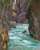 Digital Print - Die Partnachklamm bei Partenkirchen by Albert Wenk