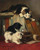 Digital Print - Watching The Prey by Henritte Ronner-Knip