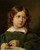 Digital Print - Portrait of a writing child by Jan Nepomucen Glowacki