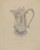 Digital Print - Pewter Syrup Pitcher by Donald Streeter