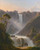 Digital Print - A view of the waterfalls at Terniwith figures in the foreground by Martin Verstappen