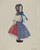 Digital Print - Doll - Mollie Bentley by Josephine C. Romano