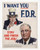 Digital Print - I want you F.D.R.-Stay and finish the job! by James Montgomery Flagg