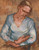 Digital Print - Frau mit verschrnkten Armen by Johanna Kampmann-Freund
