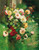 Digital Print - Roses by Eugne Henri Cauchois