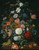 Digital Print - Still Life Of Flowers In A Vase On A Stone Ledge With A Corn Cob And A Snail by Jacob Rootius Digital Print - Still Life Of Flowers In A Vase On A Stone Ledge With A Corn Cob And A Snail by Jacob Rootius