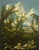 Digital Print - Landscape with Washerwoman by Alessandro Magnasco