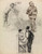Digital Print - The Little Fountain and Other Figures by James Ensor