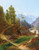 Digital Print - A View Of The High Alps Near Weichselboden In Styria by Anton Hansch